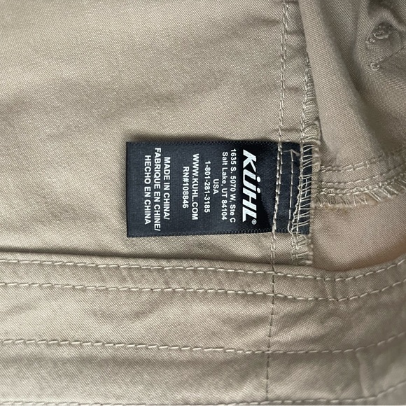 Kuhl Splash Cargo Roll-up Pants Size 6 - Picture 12 of 13